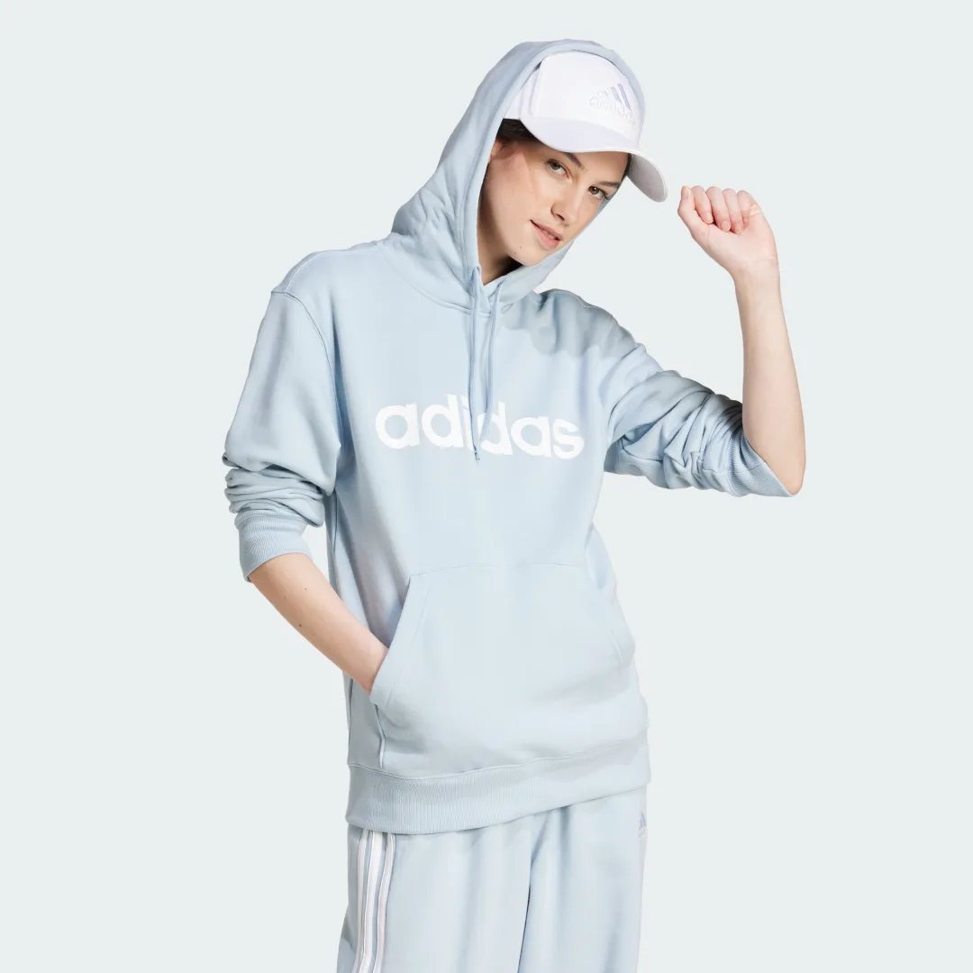 Thumbnail 2 de Sudadera con capucha Essentials Linear de Adidas — azul