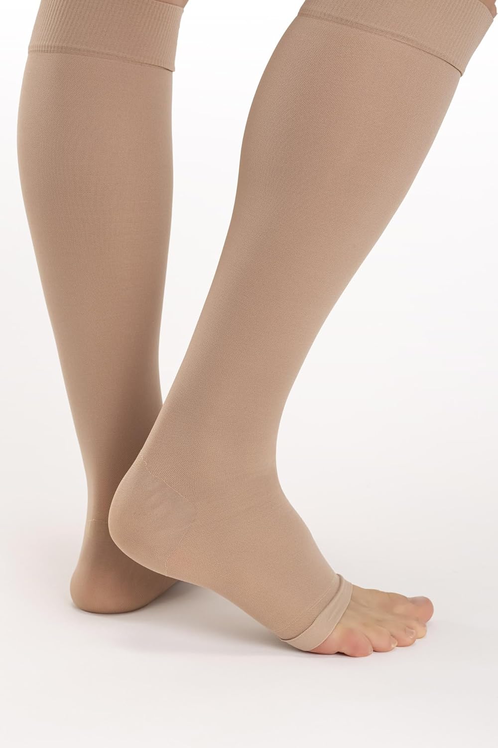 Detalle 2 de Relaxsan Antitrombo M1350A gambaletti punta aperta compressione graduata 25-32 mmHg (classe 2)