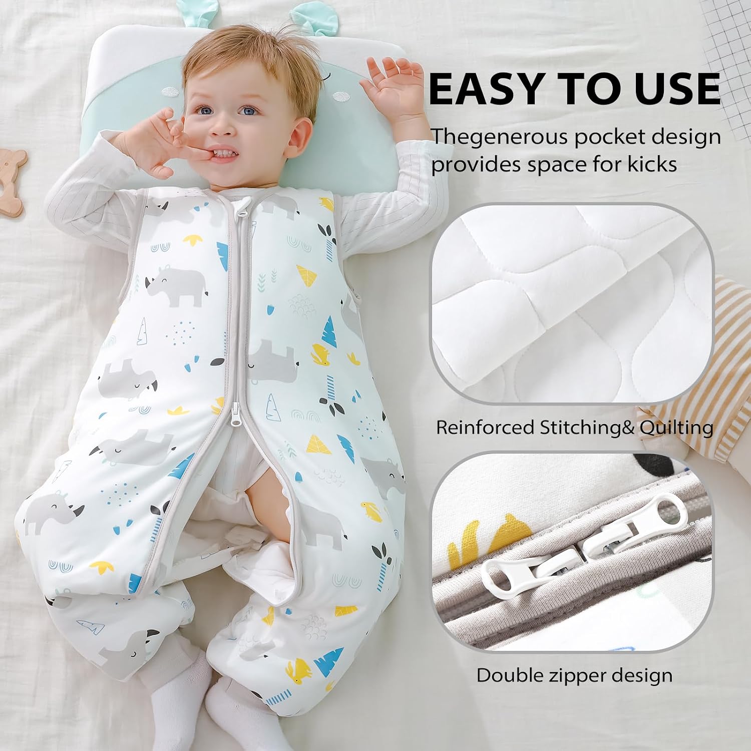 Thumbnail 5 de Mosebears Baby Sleeping Bag 2.5 tog for kids