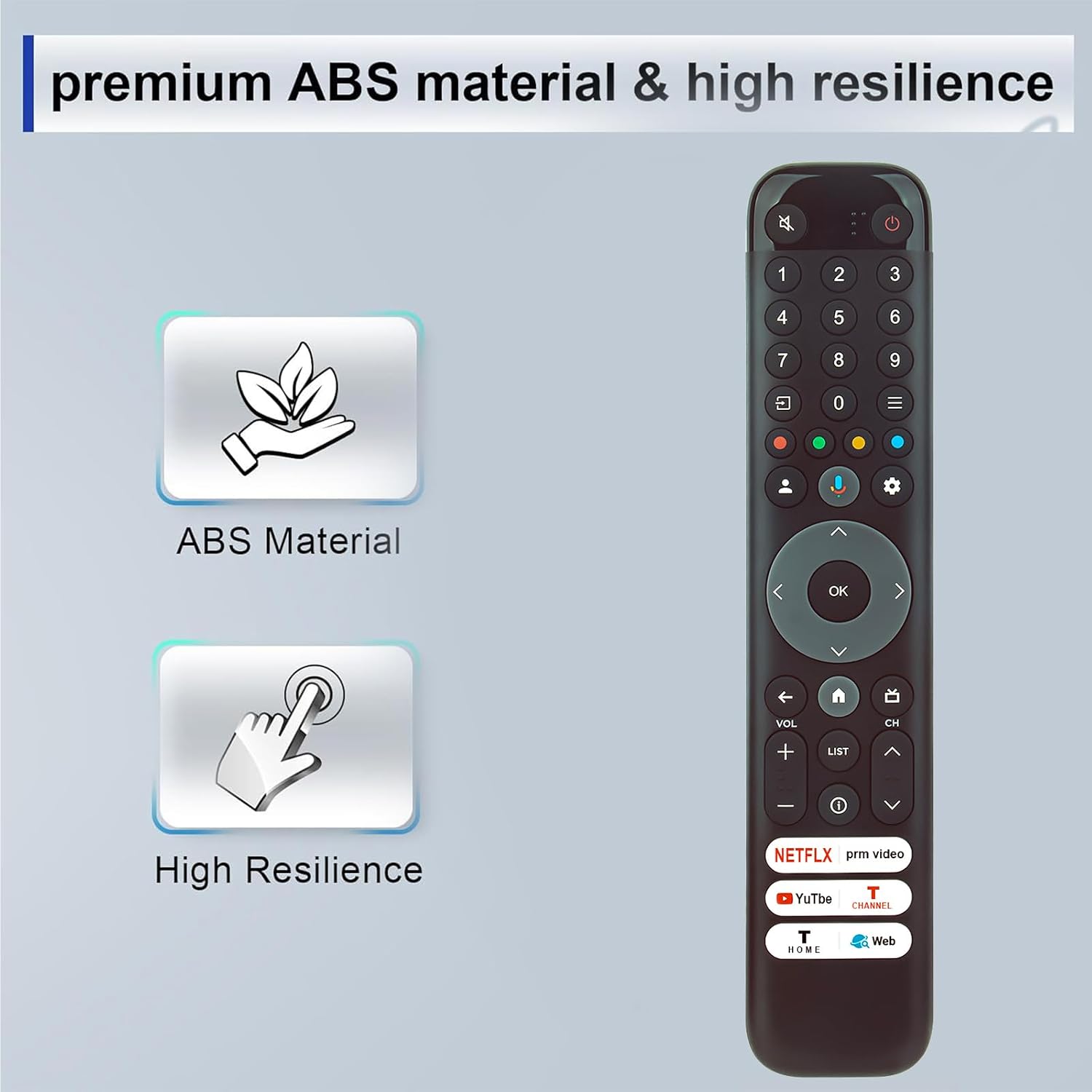 Thumbnail 5 de VINABTY Replacement Voice Remote for TCL