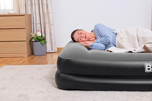 Thumbnail 10 de Bestway Lit Matelas Gonflable 2 Personnes Queen Aeroluxe avec Pompe Électrique Intégrée