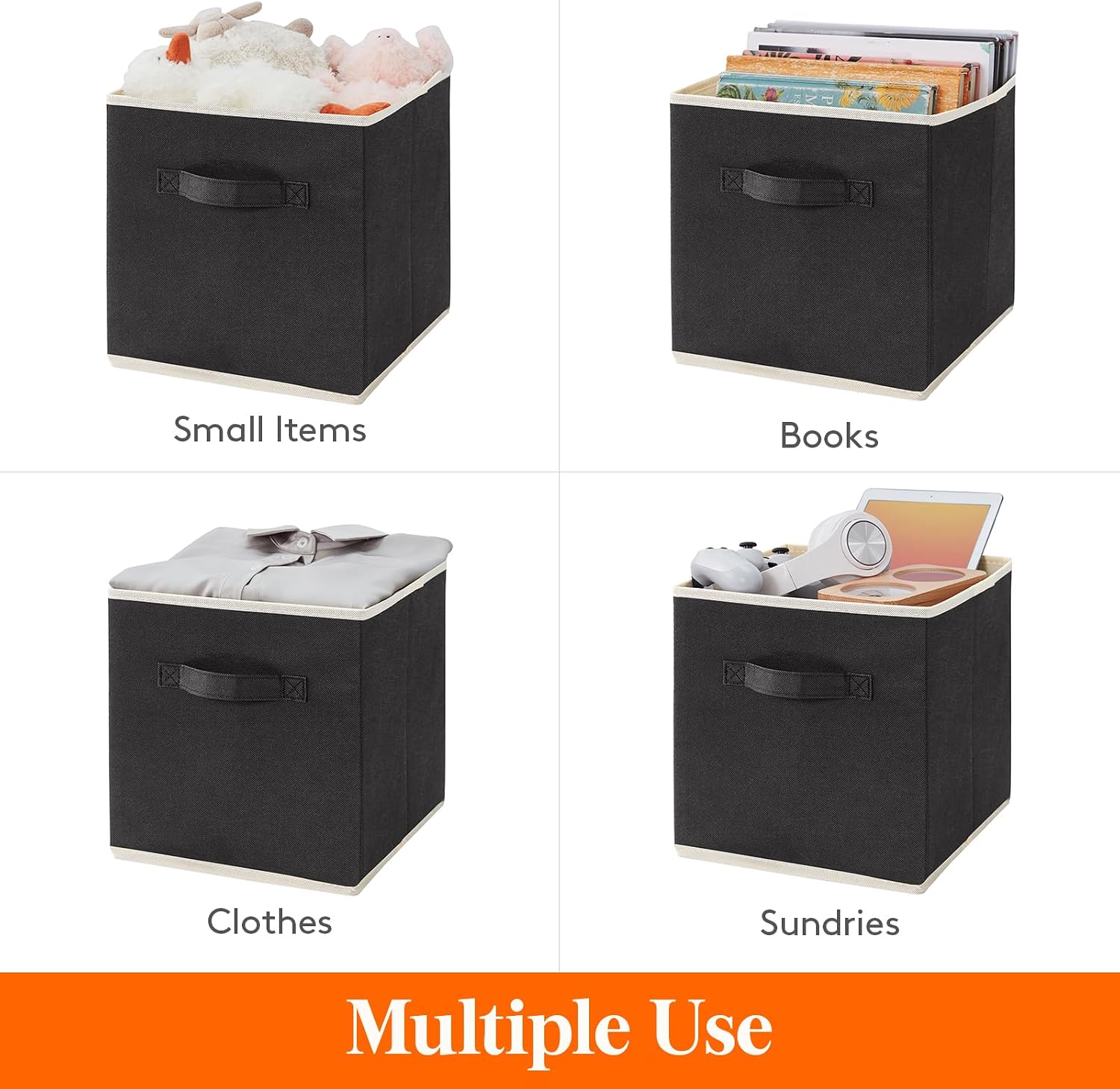 Detalle 2 de Lifewit 11" Fabric Storage Cube 12-Pack