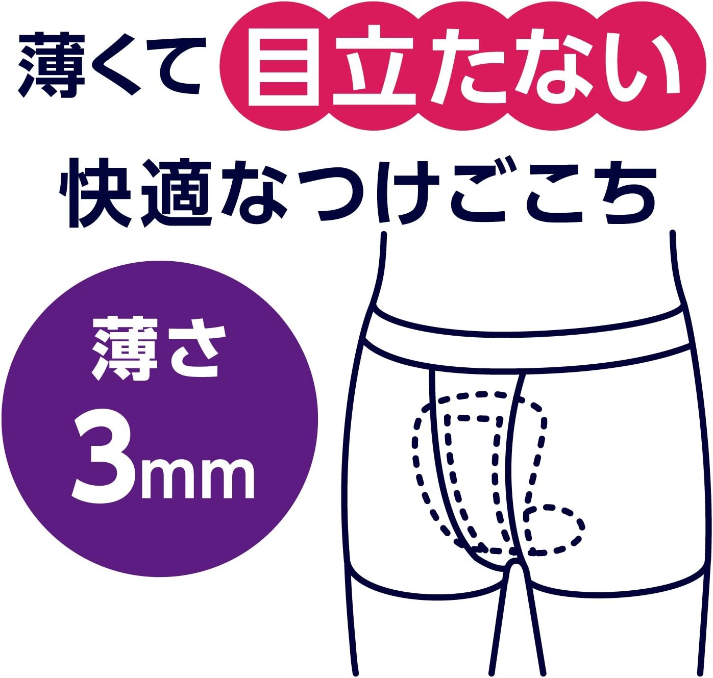 Detalle 1 de ポイズ メンズシート 男性用吸水シート 20cc・12.5×19cm、11枚×3個セット