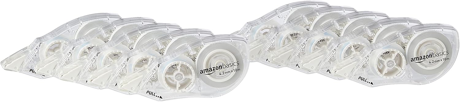 Thumbnail 6 de Amazon Basics Rubans correcteurs 4,2 mm x 6 m – Lot de 10