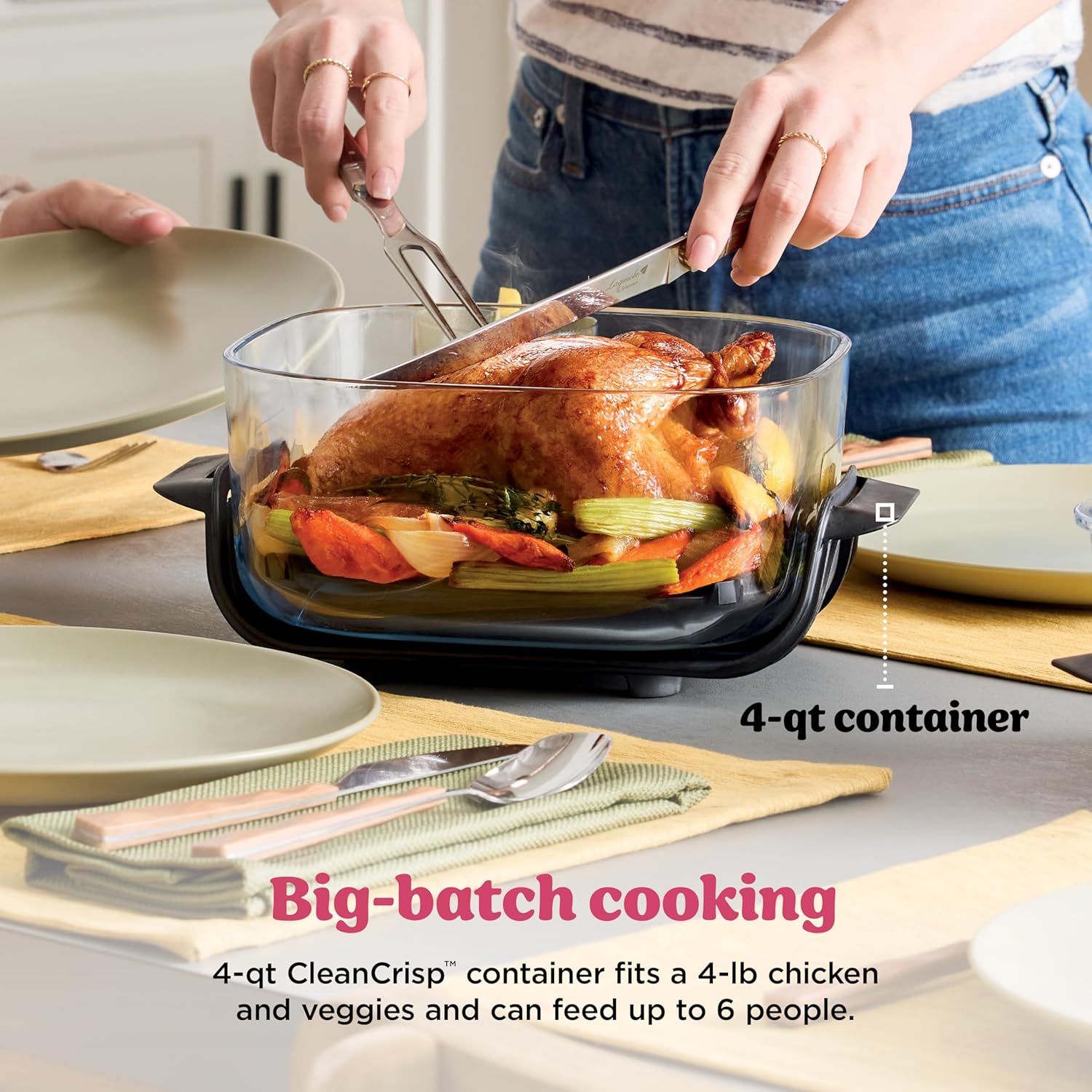 Thumbnail 5 de Ninja Crispi FN101DR 4-Quart Air Fryer