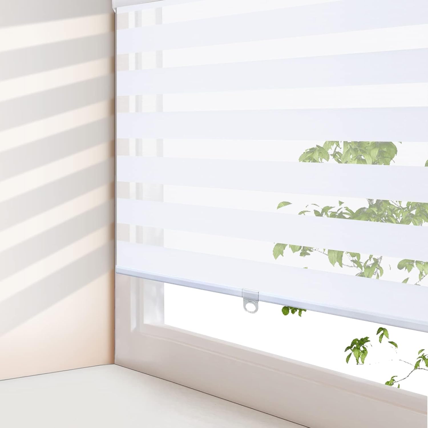 Detalle de AOSKY Zebra Roller Shade, 50" W x 72" H