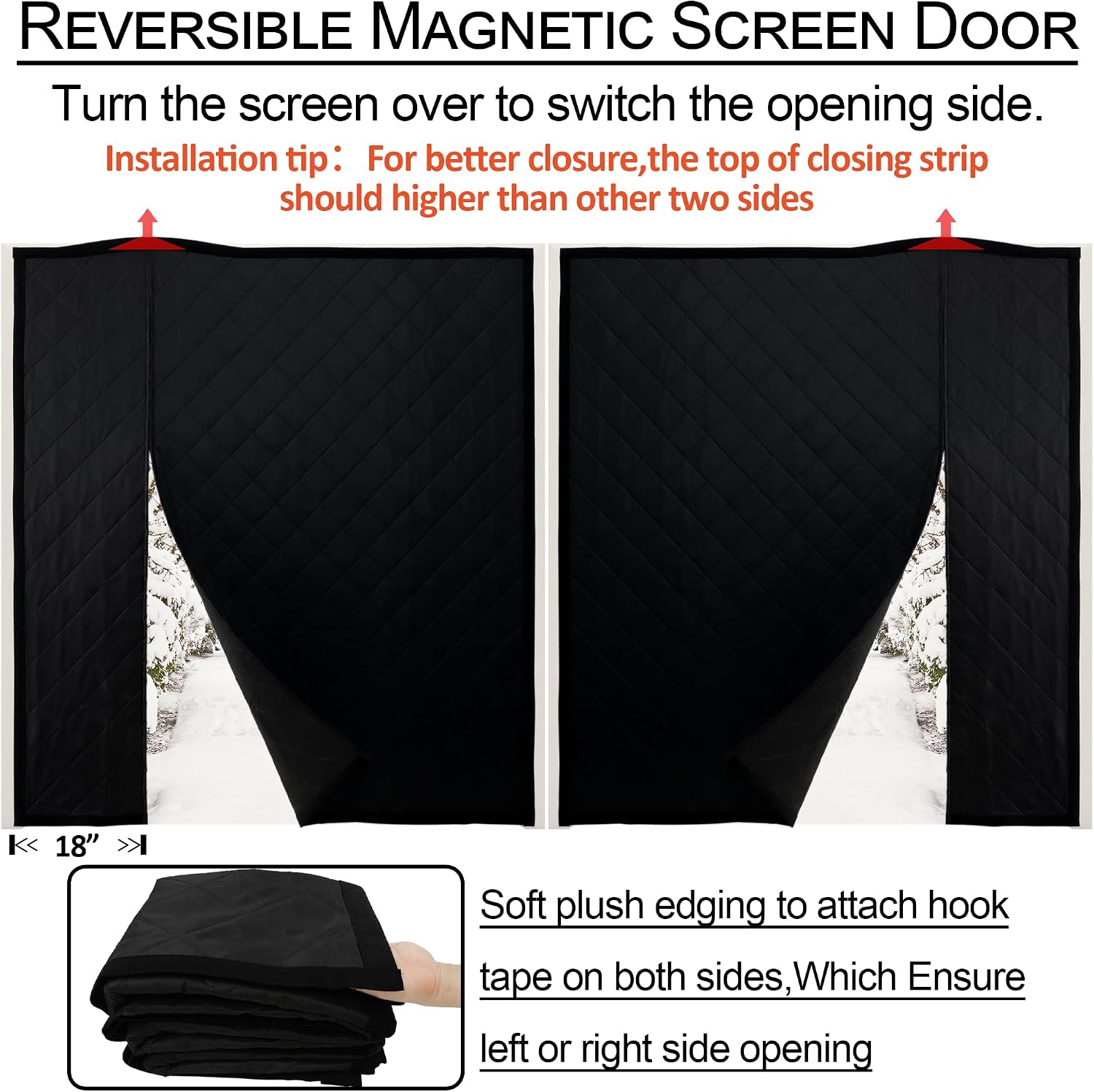Detalle 2 de Insulated Door Curtain, 74 x 81