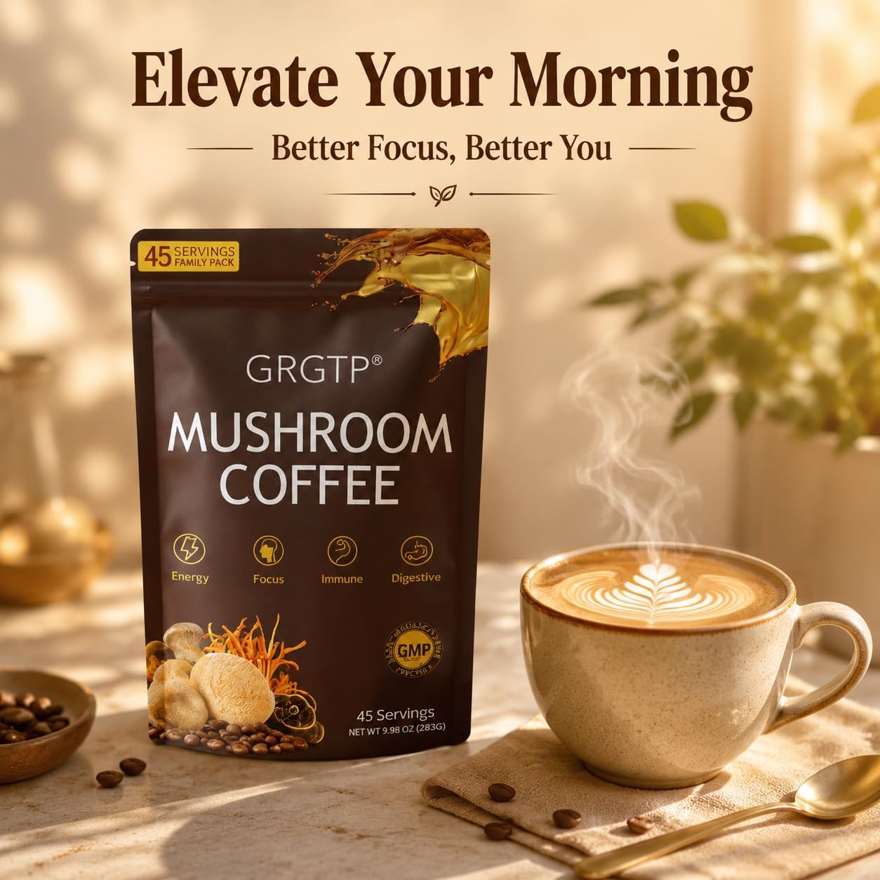 Thumbnail 5 de GRGTP Mushroom Coffee