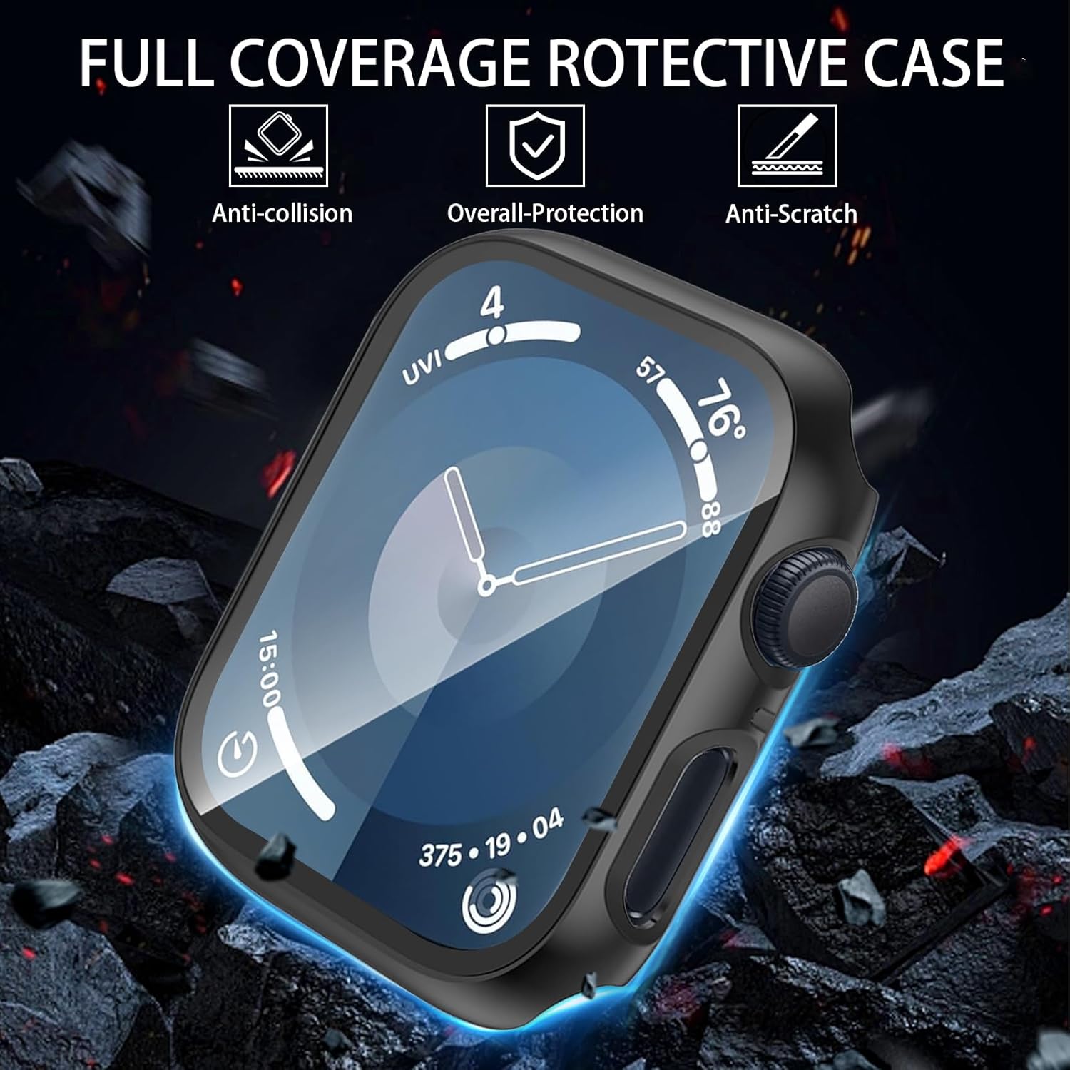 Thumbnail 1 de HAANILKYI Apple Watch SE 44mm Case 6-Pack