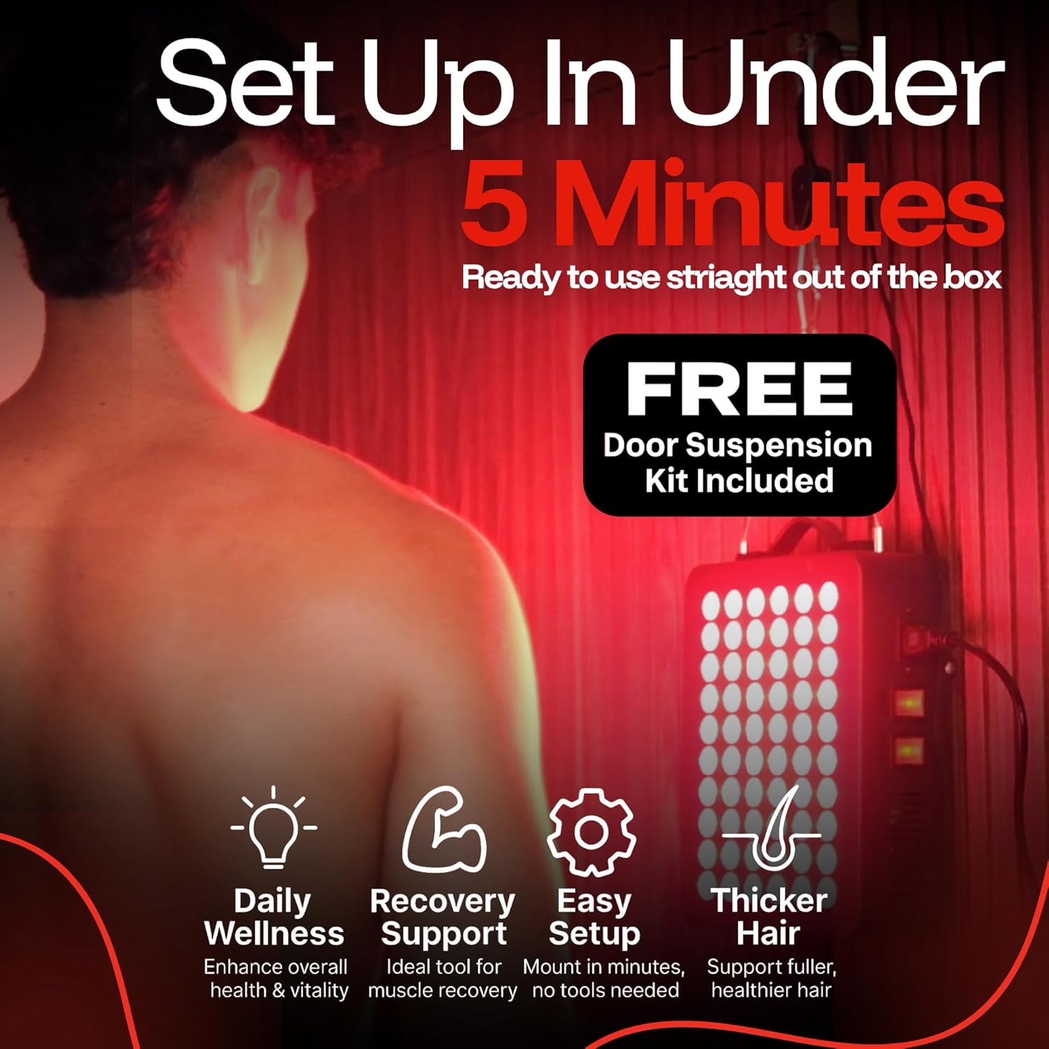 Thumbnail 3 de ThermoLab Aura Pro 300W Red & Infrared LED Light Panel (660nm & 850nm) Review