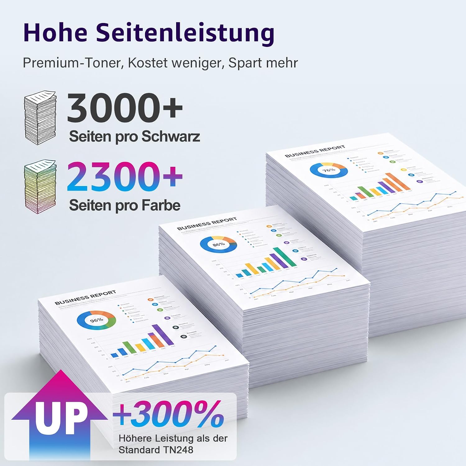 Detalle de ONLYU TN248XL 4er-Pack – kompatibel mit Brother MFC/L-Serie
