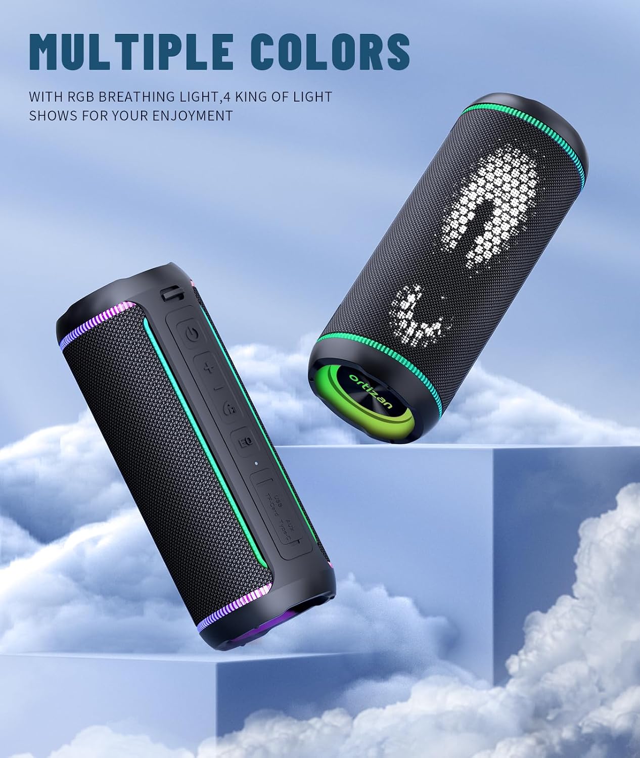 Detalle 2 de Ortizan X30 Bluetooth Lautsprecher 30 Stunden
