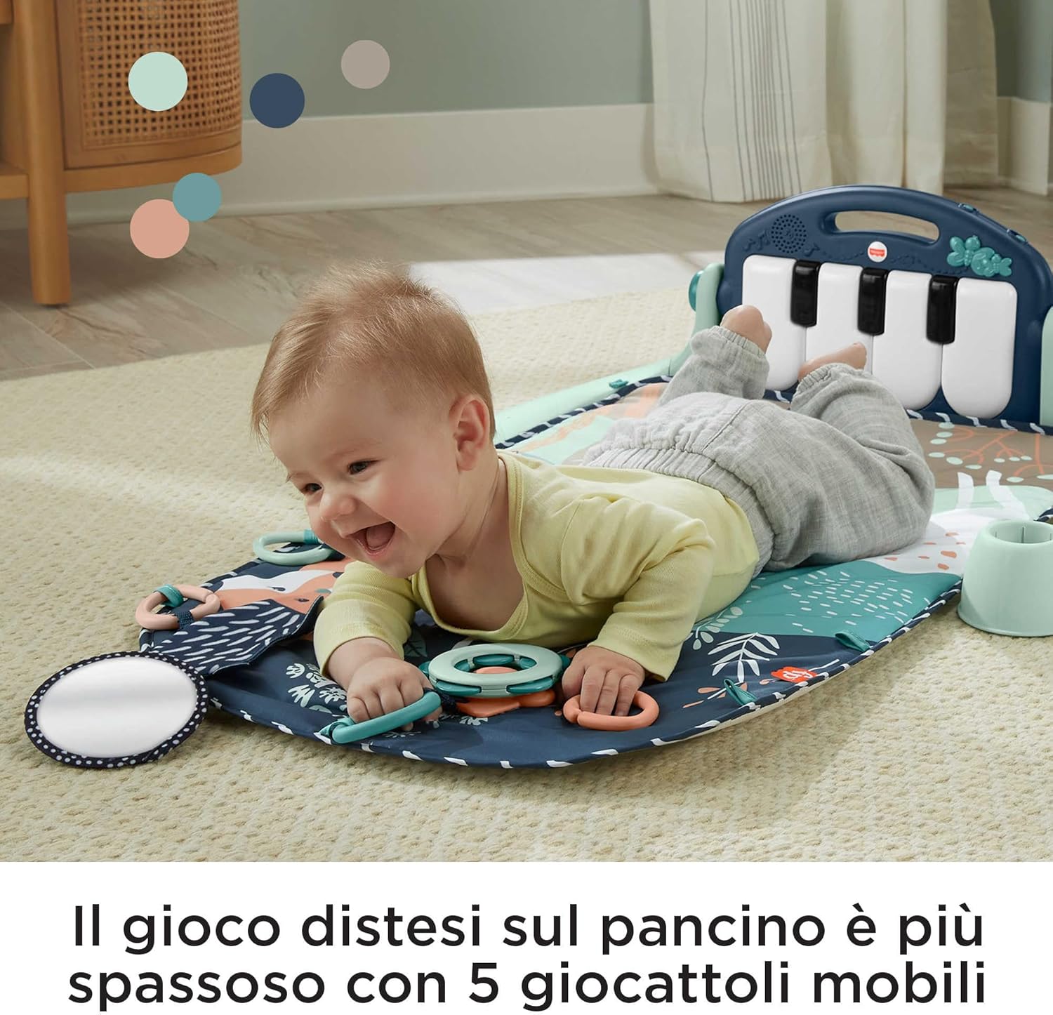 Detalle de Fisher-Price Palestrina Baby Piano 4 in 1