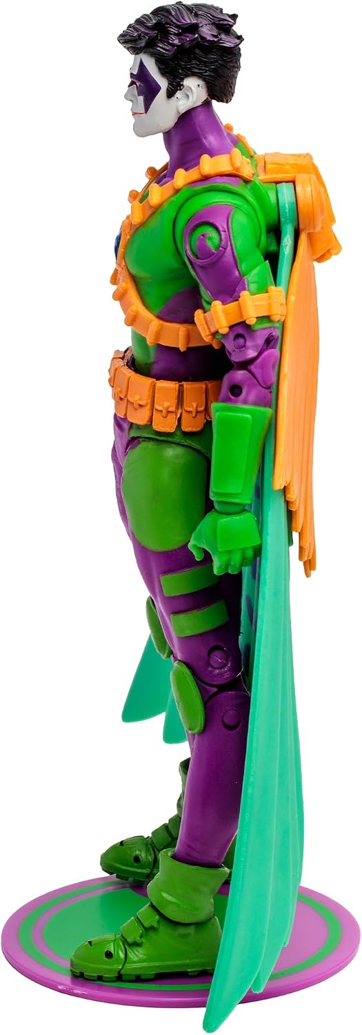 Detalle 2 de McFarlane TM17062 Red Robin Action Figure, Black, 7-inch, 22 Moving Parts