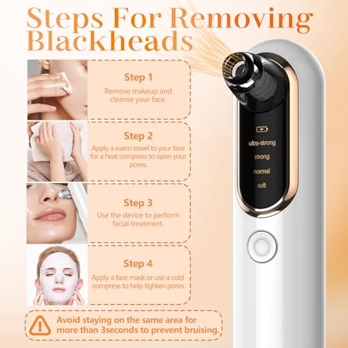 Detalle 2 de Yccu Blackhead Remover Vacuum 4 Modes
