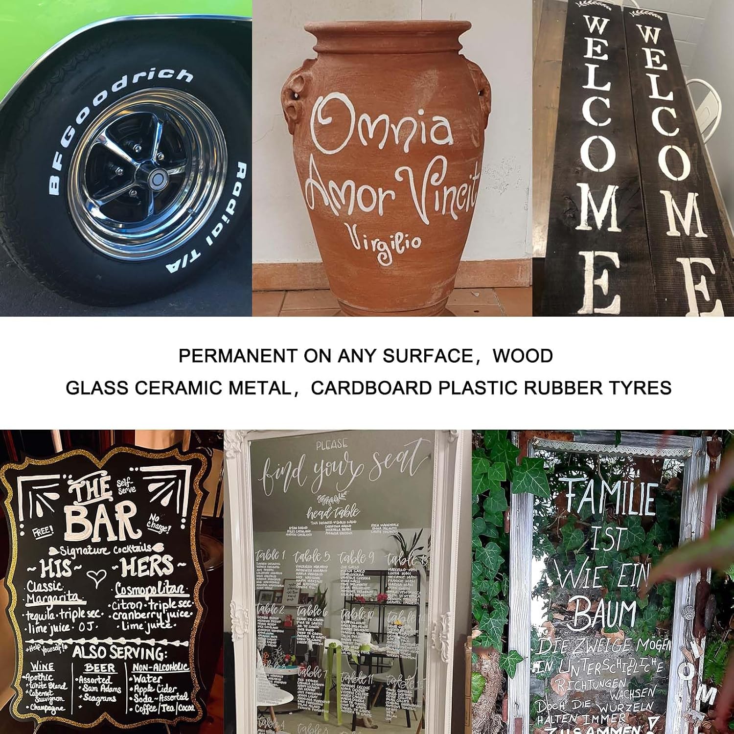 Detalle de Aurobliss Lackmarker Weiß 2-3MM 🎨