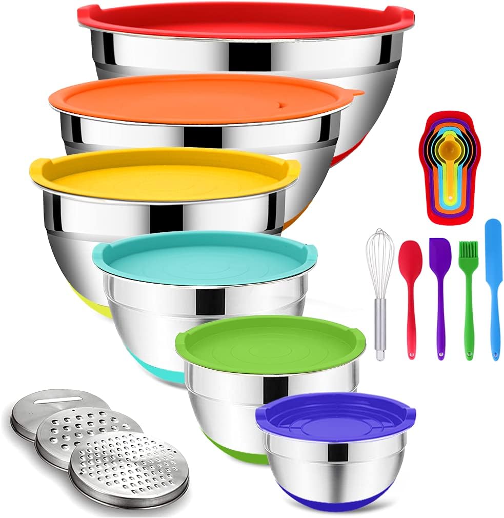 Thumbnail 6 de Rottay Mixing Bowls Set 20PCS, 1QT Bowls 🥣