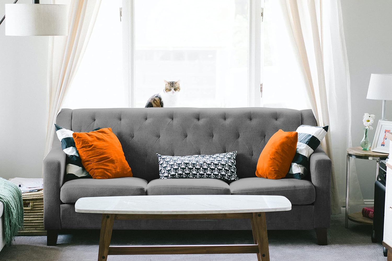 Thumbnail 6 de npluseins Lot de 2 Housse Coussin 40x145 en Polaire Corail Douillette