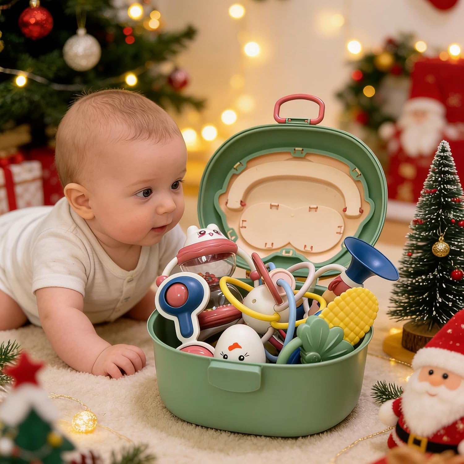 Thumbnail 4 de Gdbykds 14pcs Baby Rattles: Safe, Stimulating Toys for 0–12 Months