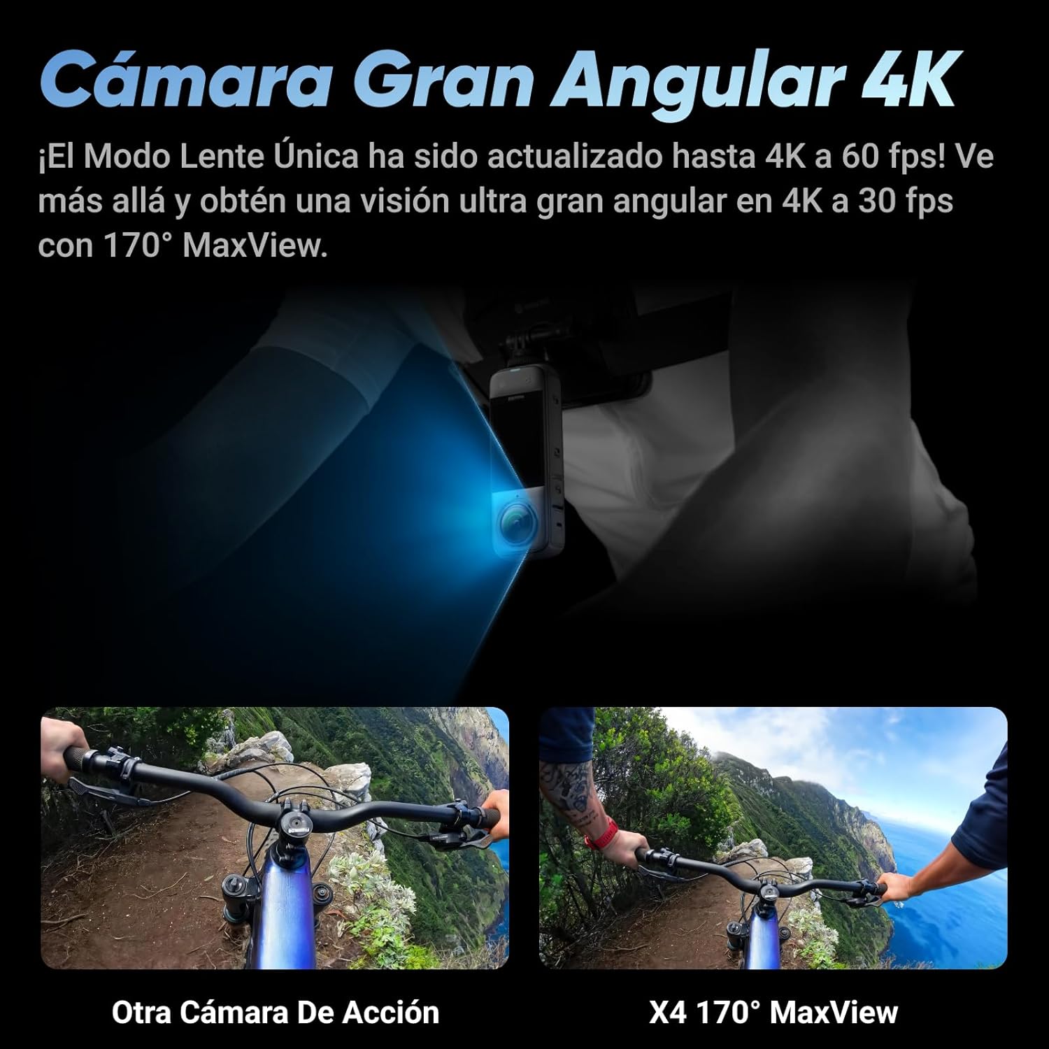 Thumbnail 7 de Insta360 X4 Cámara de Acción Impermeable 8K 🌊