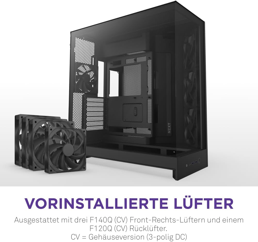 Detalle 1 de NZXT H9 Flow Gehäuse