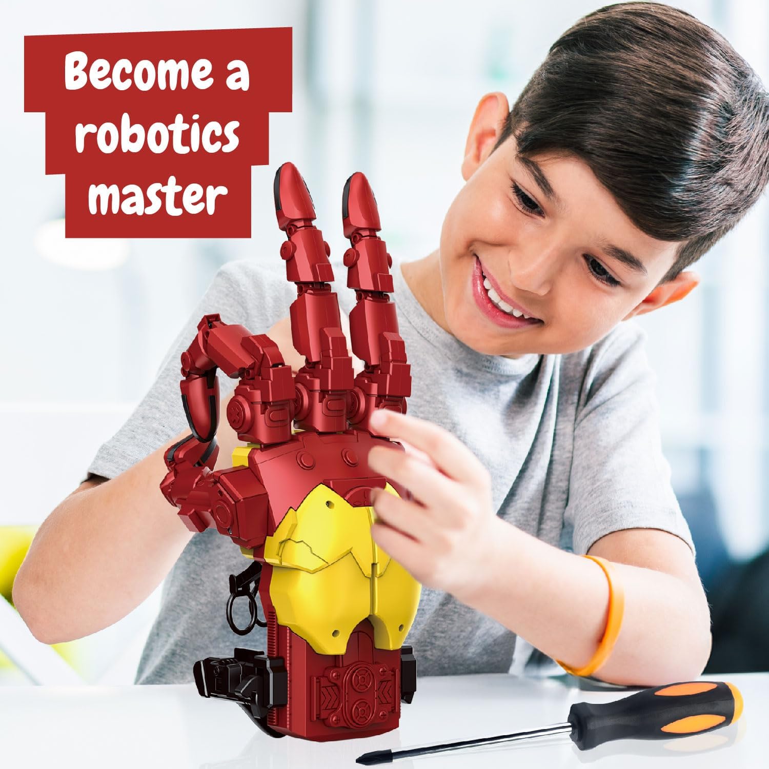 Thumbnail 2 de Science4you Hydraulic Cyborg Hand Kit – hydrauliczna ręka robota, 112 elementów, 40 cm