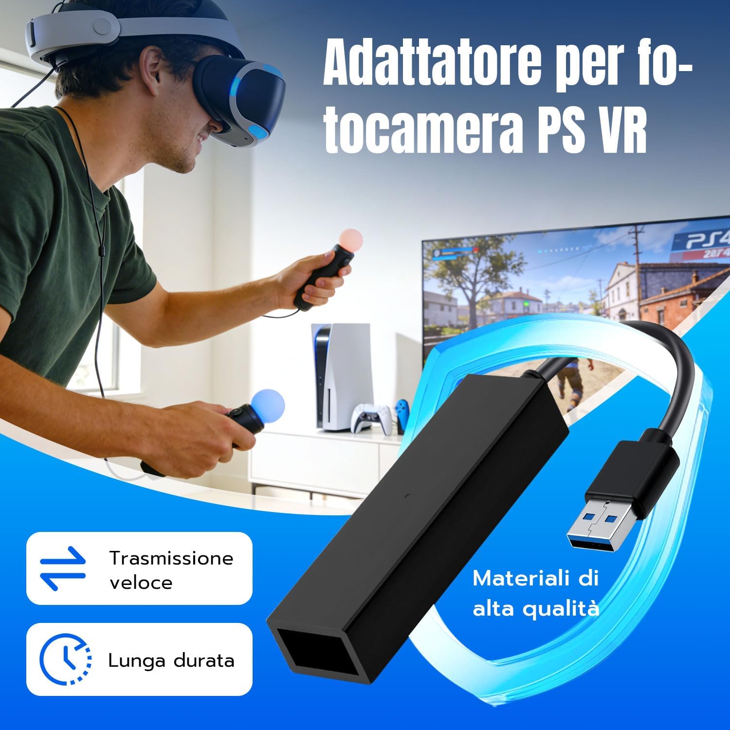 Detalle 2 de Tolesum Adattatore PSVR per PS5