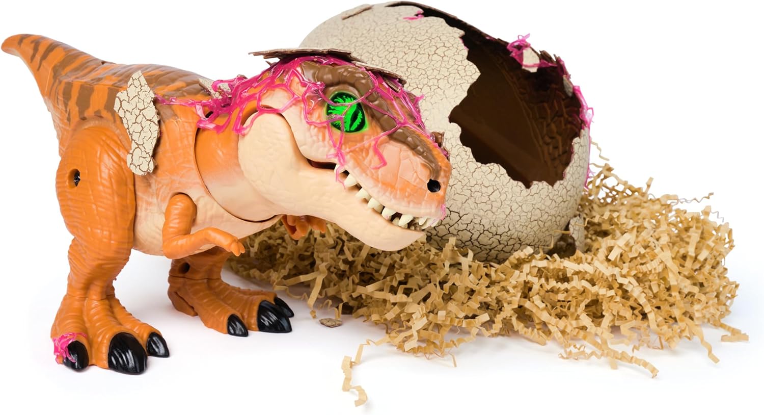 Detalle 2 de Primal Hatch Dino Rising — Dinosaurio Interactivo T-Rex, +100 Sonidos