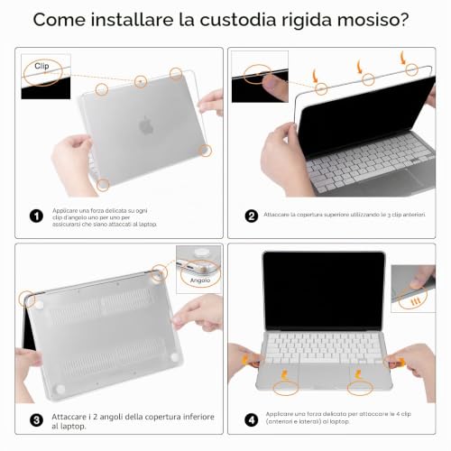 Thumbnail 8 de MOSISO Custodia MacBook Neo 13 A18 Pro/A3404 (2026) – protezione leggera e sobria