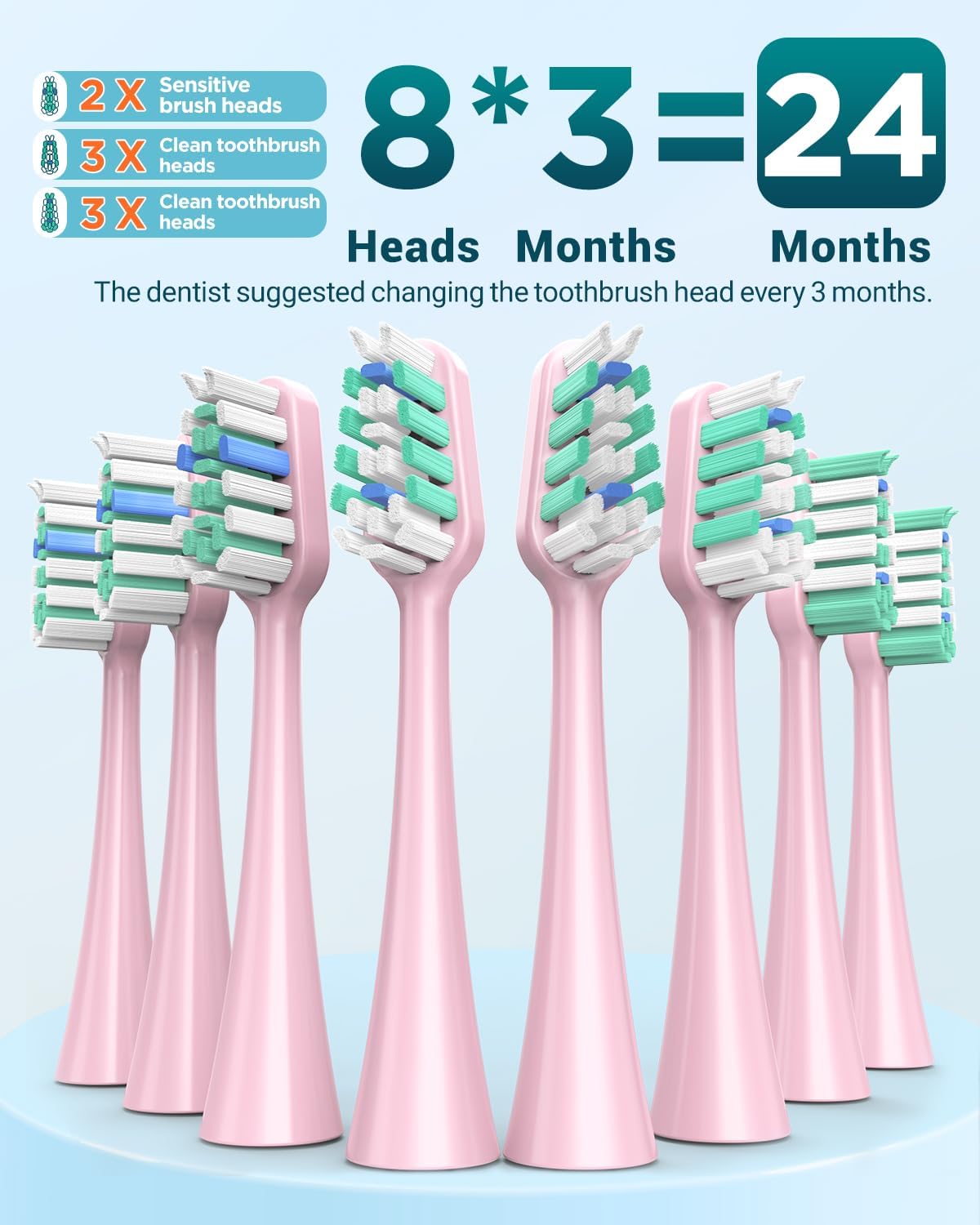 Detalle de Electric Toothbrush for Kids and Women 90 Days