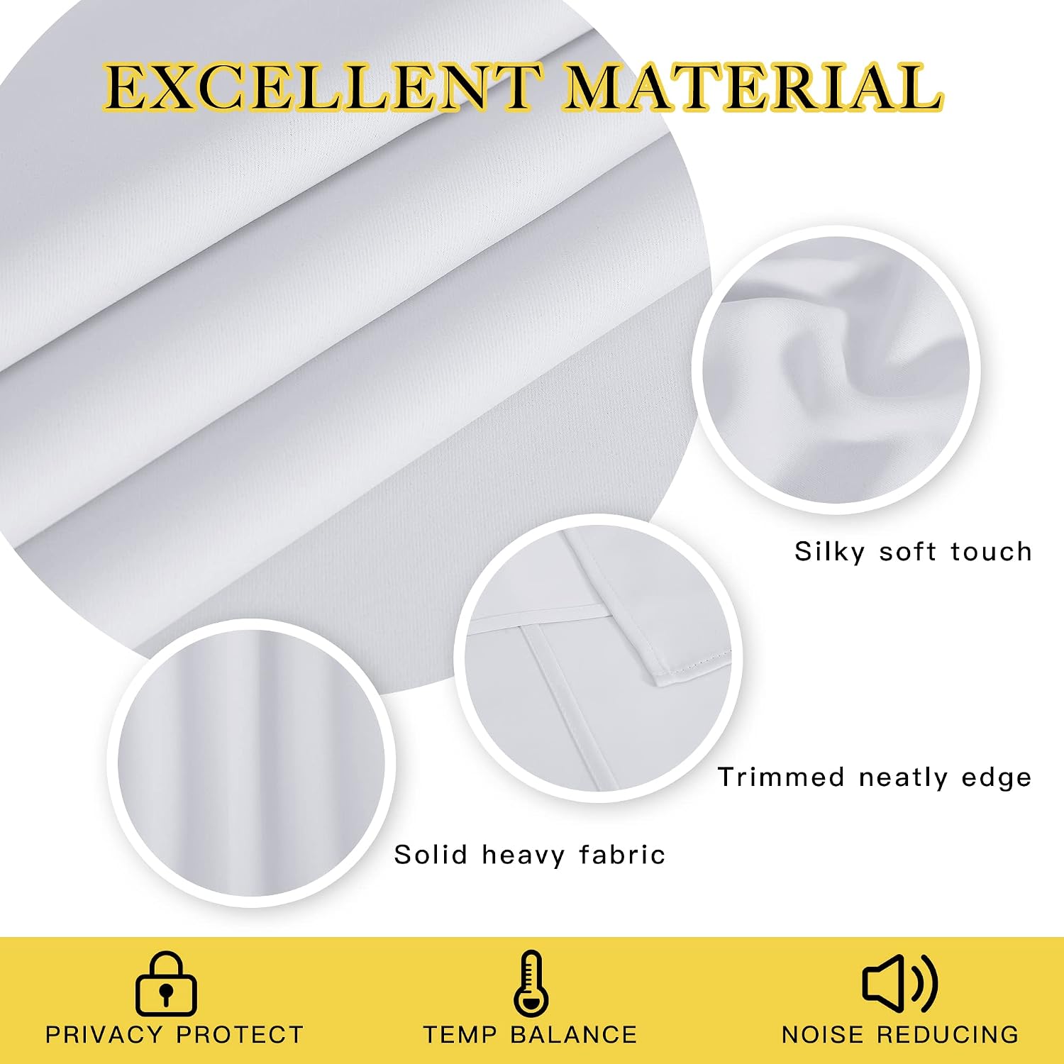 Thumbnail 4 de NICETOWN Patio Door Curtain W100 x L102