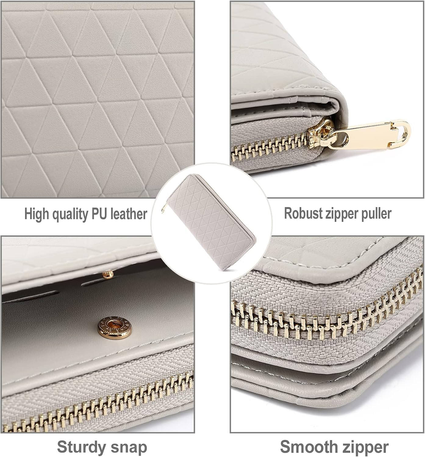 Thumbnail 3 de TANTOMI Geldbörse Damen Langformat 20×10×3,5 cm 👛