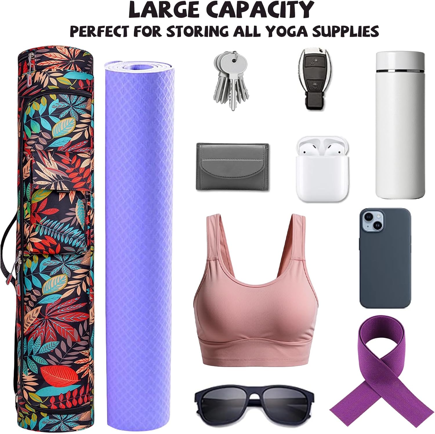 Thumbnail 4 de Aucuu Borsa tappetino yoga 76x16 cm