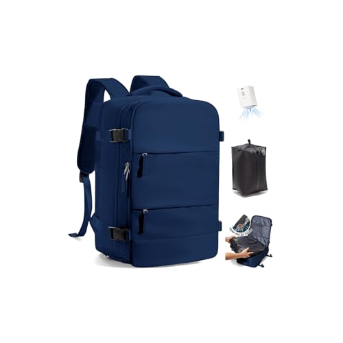 Detalle de SZLX Mochila al Vacío con Bomba – Cabina 40x30x20 cm, Impermeable para Portátil, Compatible con Ryanair/EasyJet/Wizz Air