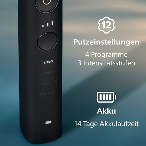 Thumbnail 6 de Philips Sonicare DiamondClean 9000 (HX9911/09) – Schallzahnbürste mit App, Drucksensor und Ladeglas