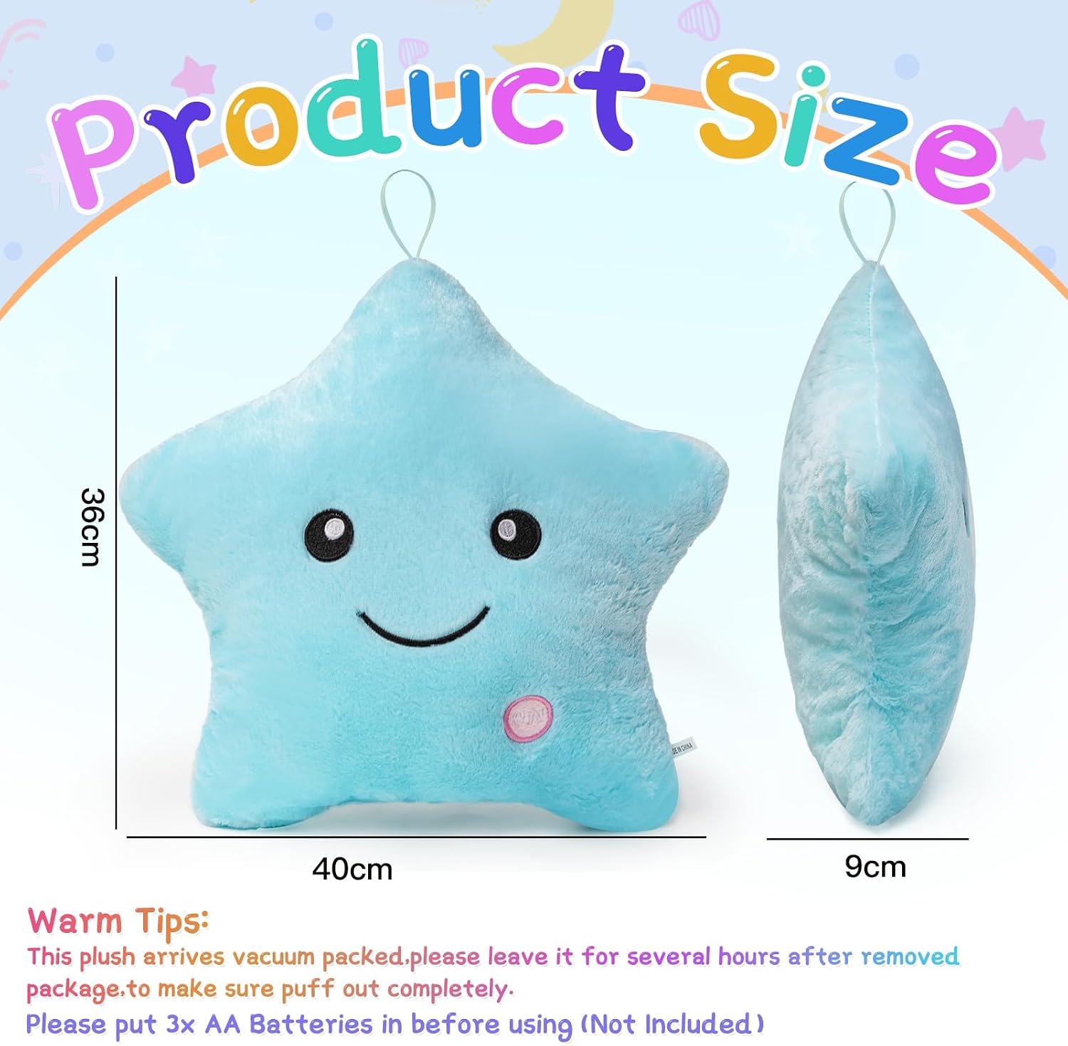 Thumbnail 4 de NYOBABE Light Up Star Teddy 3–9 years