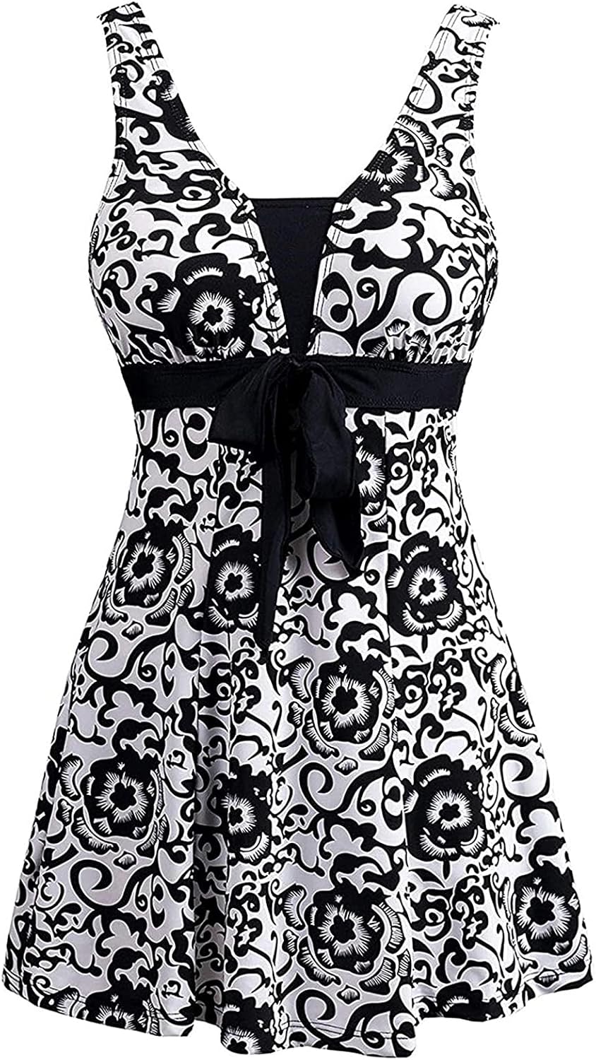 Detalle de Sixyotie floral one piece swimsuit tummy control