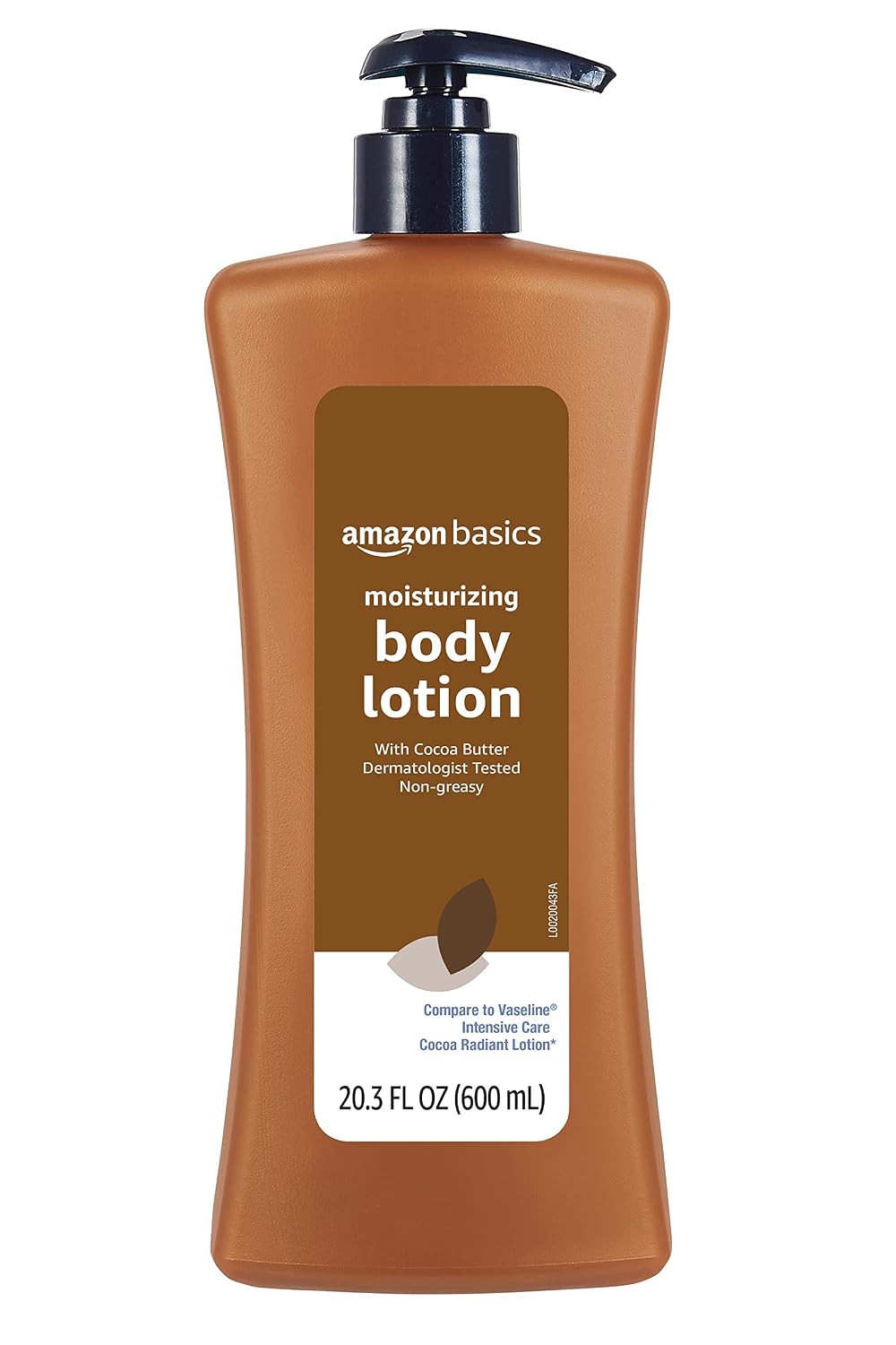 Detalle 2 de Amazon Basics Moisturizing Cocoa Butter Body Lotion for Dry Skin — 4-Pack, 20.3 Fl Oz Each
