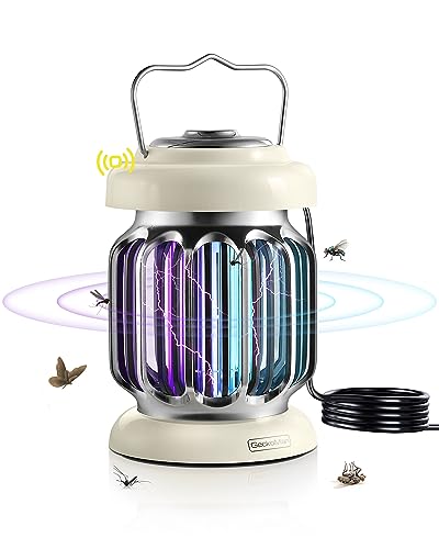 Detalle de GeckoMan Spettro Ibrido: Lampada Antizanzare da Esterno e Interno – Dal tramonto all'alba, 1-Pack