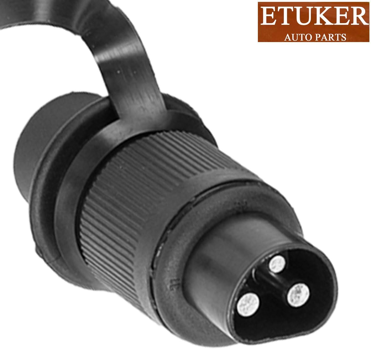 Detalle de ETUKER 3x Trailer Plug & Socket Set with Flat Terminals for Trailer & Van
