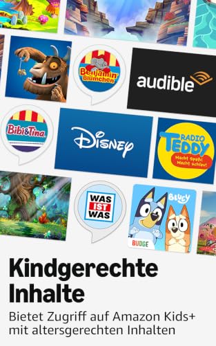Detalle de Echo Dot Kids (Neueste Generation) – Intelligenter Lautsprecher mit Alexa+ für Kinder