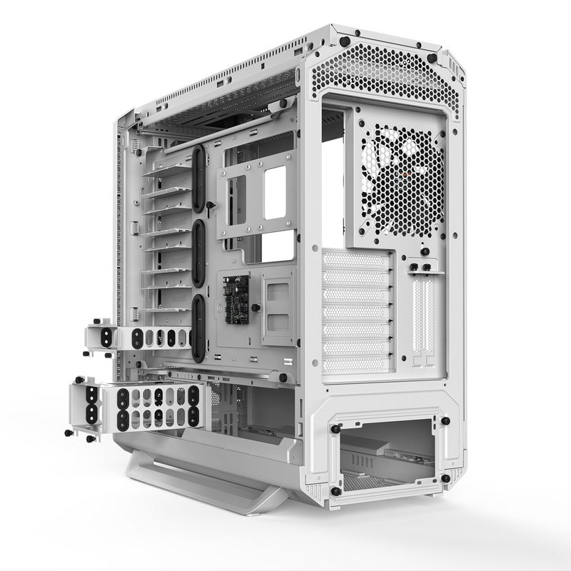 Detalle 2 de Be Quiet! Silent Base 802 Cristal Templado USB 3.2 Blanca