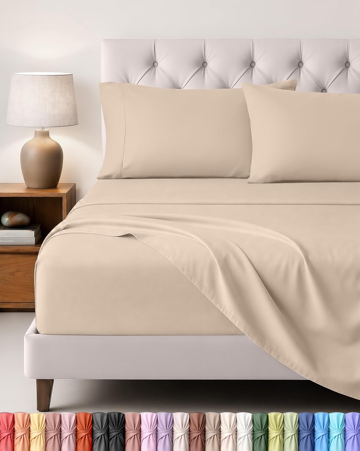 Detalle de Utopia Bedding set lenzuola matrimoniali 180x200