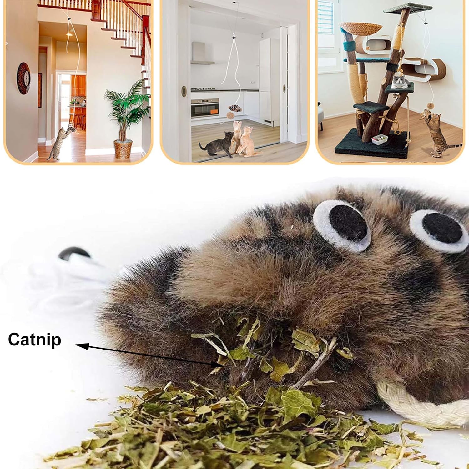 Thumbnail 1 de Aidiyapet Cat Toy for Indoor Cats 🐈⬛