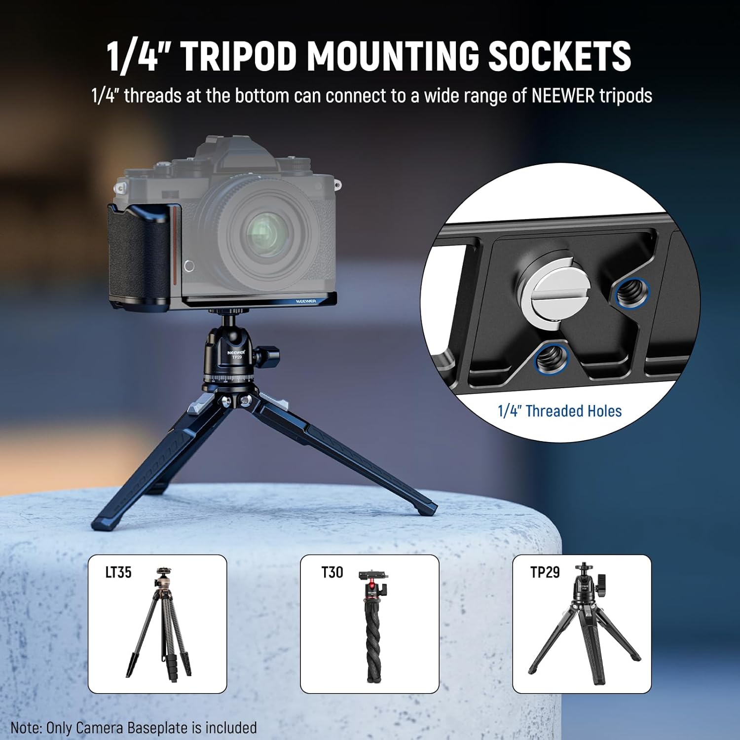 Thumbnail 4 de NEEWER Zfc L Bracket Handgrip for Nikon Z fc