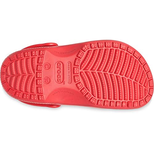 Detalle 2 de Crocs Classic Clog T Unisex Bambini e Ragazzi, Pepper – Comfort leggero e vestibilità ampia