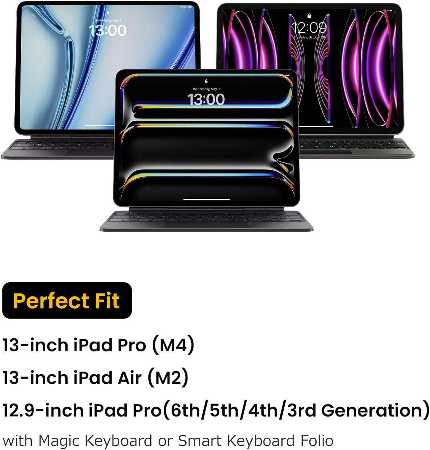Thumbnail 4 de tomtoc Tablet Shoulder Bag for 13-inch iPad Air 2026 and iPad Pro 13-inch (M5/M4) – 12.9-inch iPad Pro & Surface Pro compatible