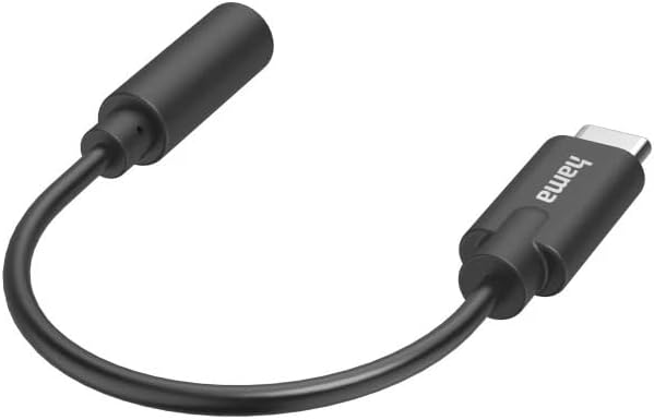 Thumbnail 1 de Hama USB‑C Klinke Adapter (USB‑C auf 3,5‑mm Klinke) mit DAC für Stereo‑Audio