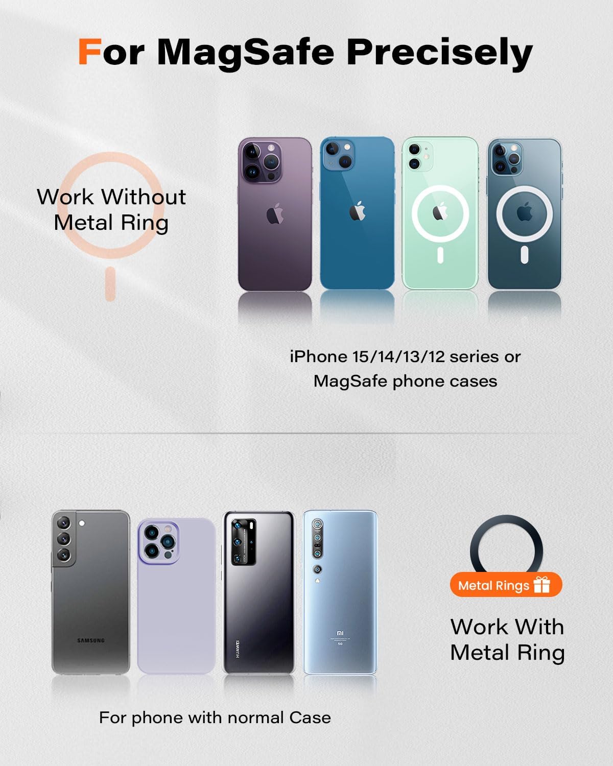 Thumbnail 6 de A2C Gym Fitness Phone Mount Mag-safe Car Mount