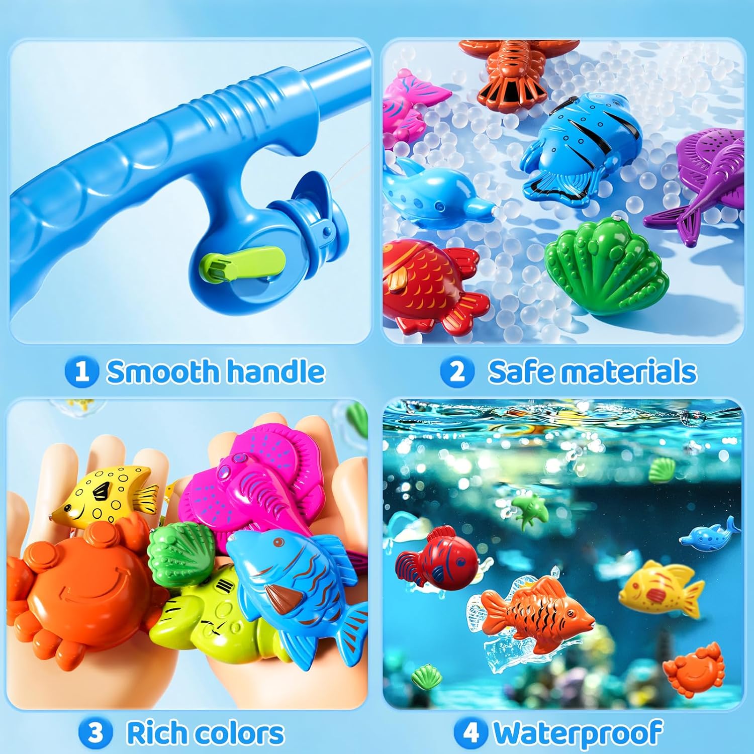 Thumbnail 6 de Magnetic Fishing Game Toys for Kids and Toddlers (Ages 3–8)